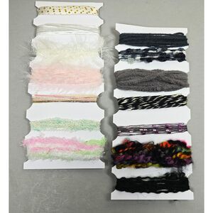 Fiber Lot 14 Different Lights Darks Crafting Scrapbooking Journals Sewing